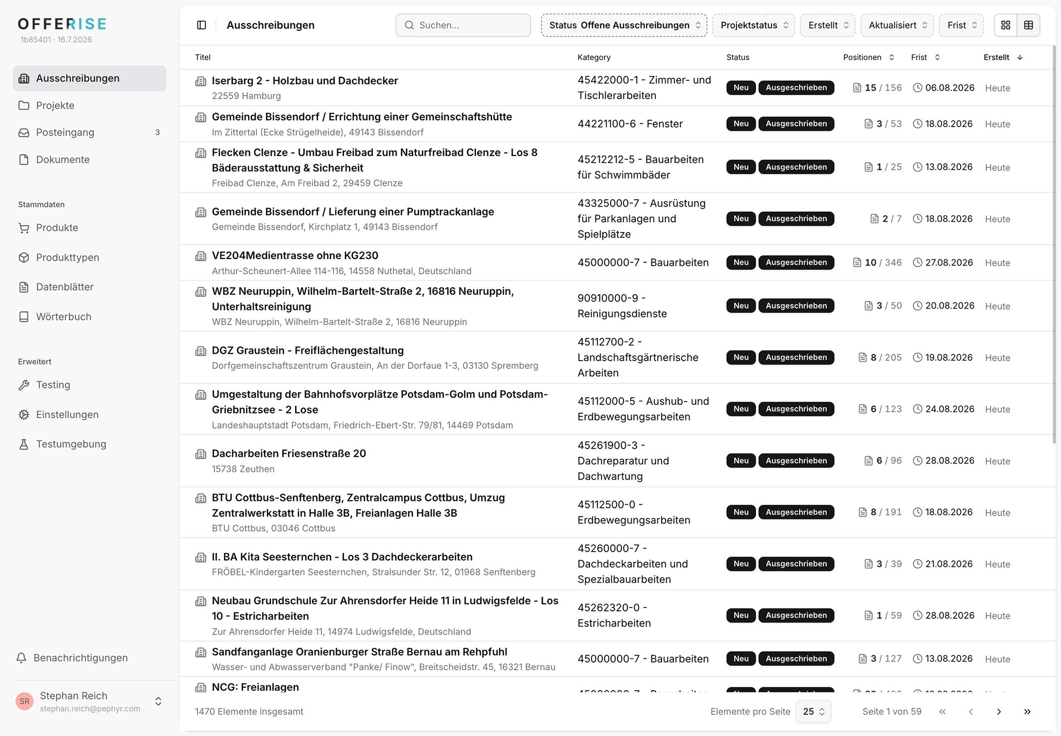 Offerise Screenshot